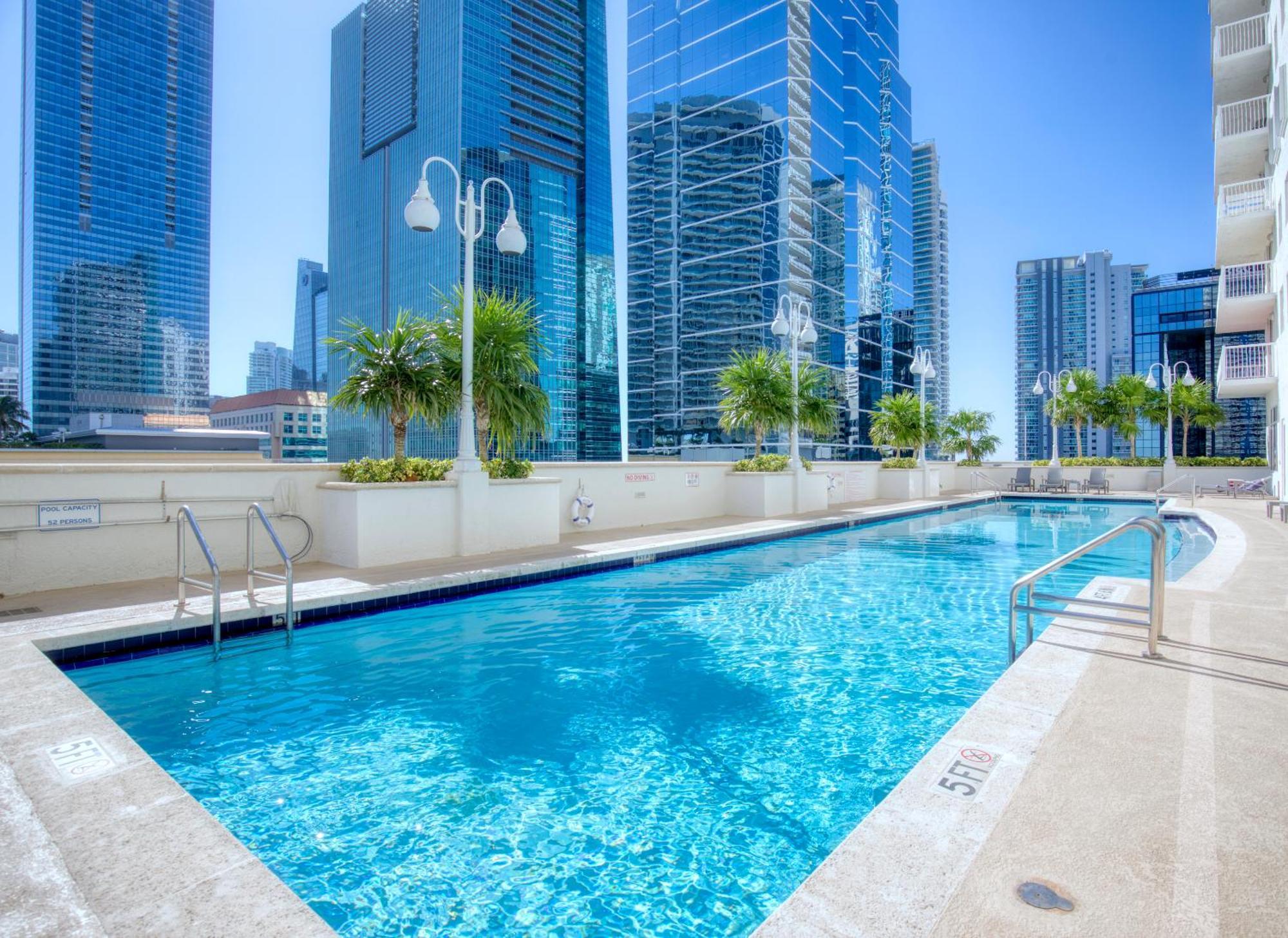 Oceanside Penthouse Apartment In Brickell Miami, Pool, Free Parking Exterior foto