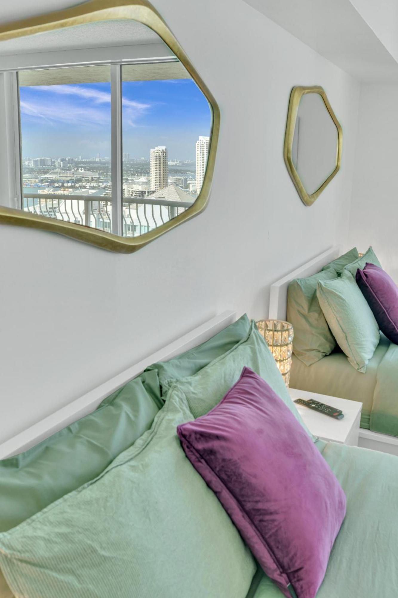 Oceanside Penthouse Apartment In Brickell Miami, Pool, Free Parking Exterior foto