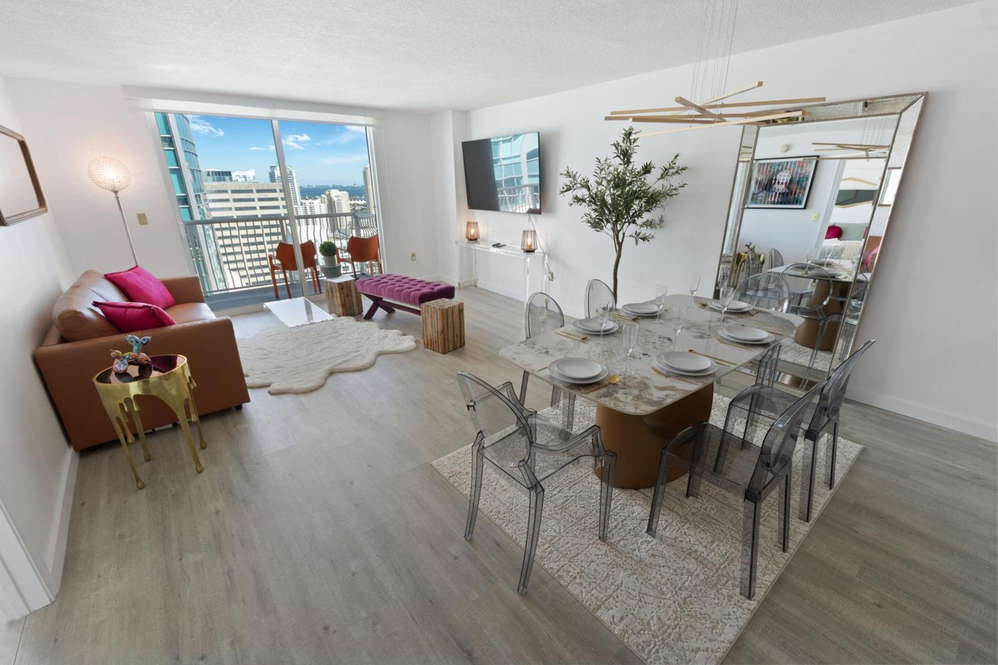 Oceanside Penthouse Apartment In Brickell Miami, Pool, Free Parking Exterior foto