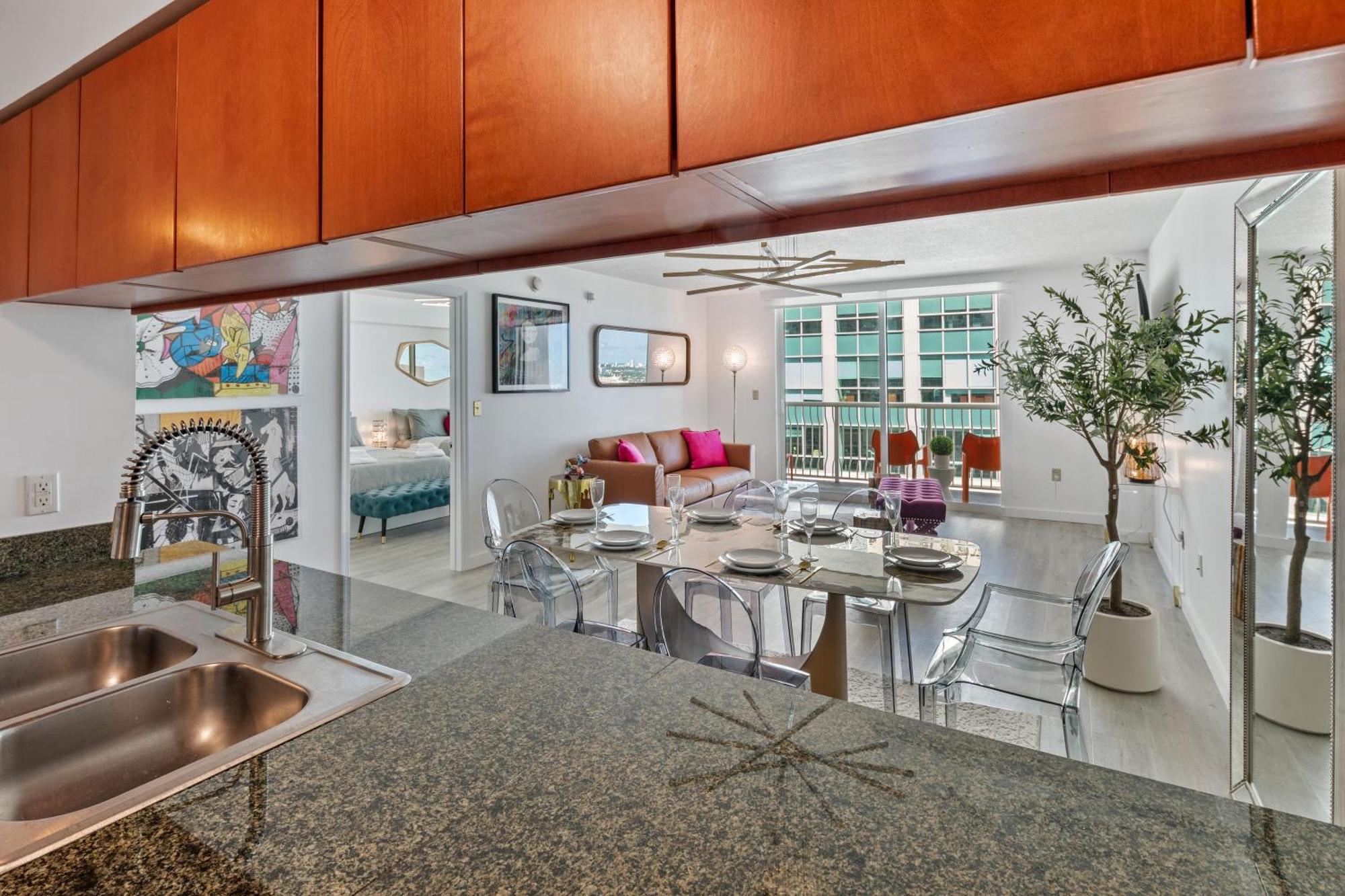 Oceanside Penthouse Apartment In Brickell Miami, Pool, Free Parking Exterior foto
