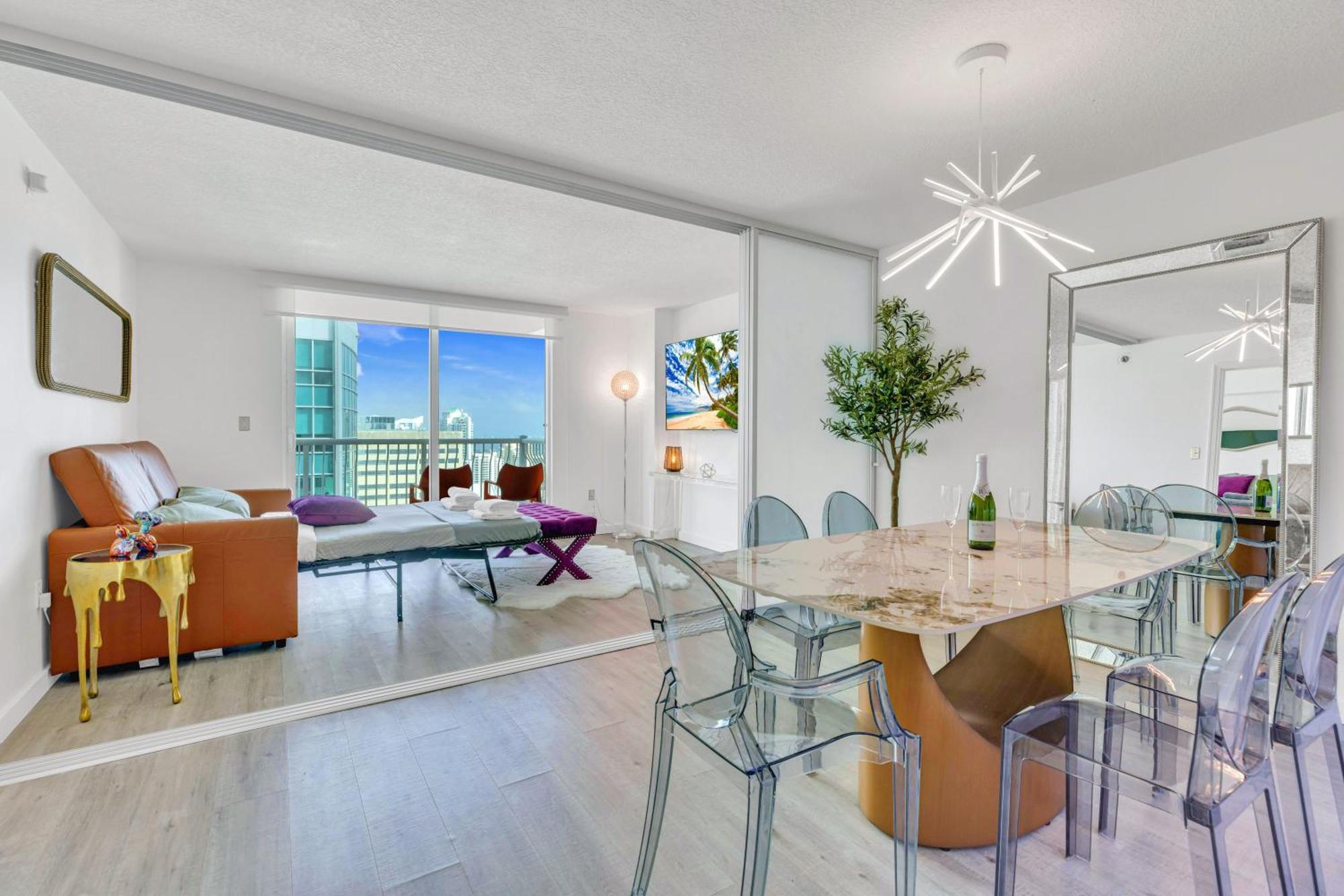 Oceanside Penthouse Apartment In Brickell Miami, Pool, Free Parking Exterior foto